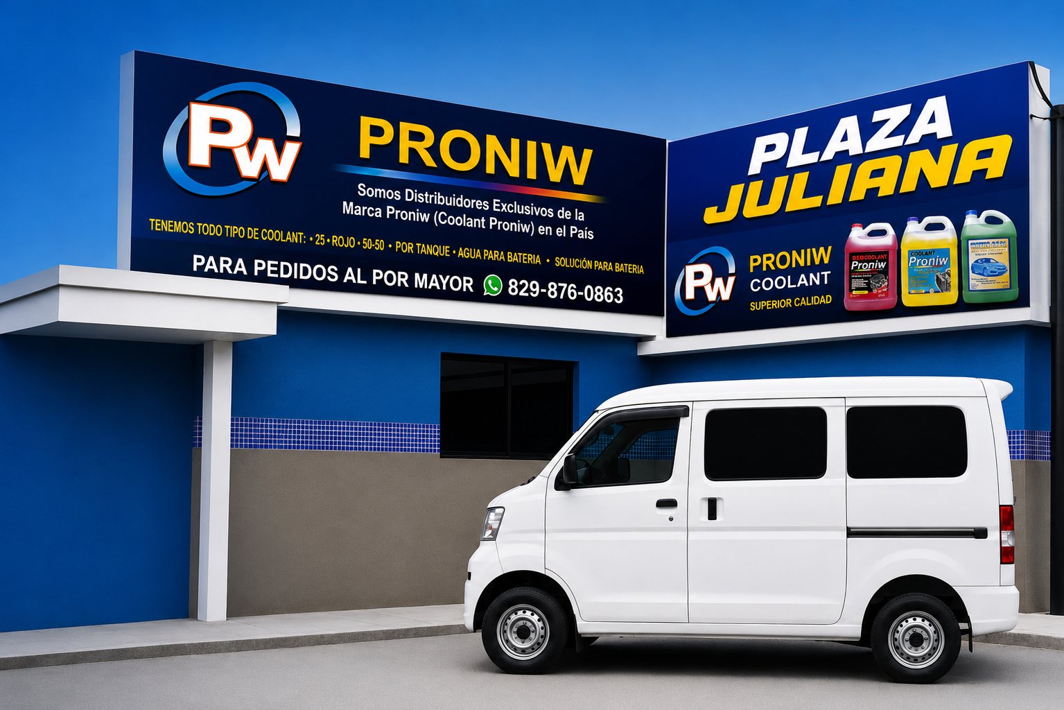 Local Coolant Proniw — Plaza Juliana